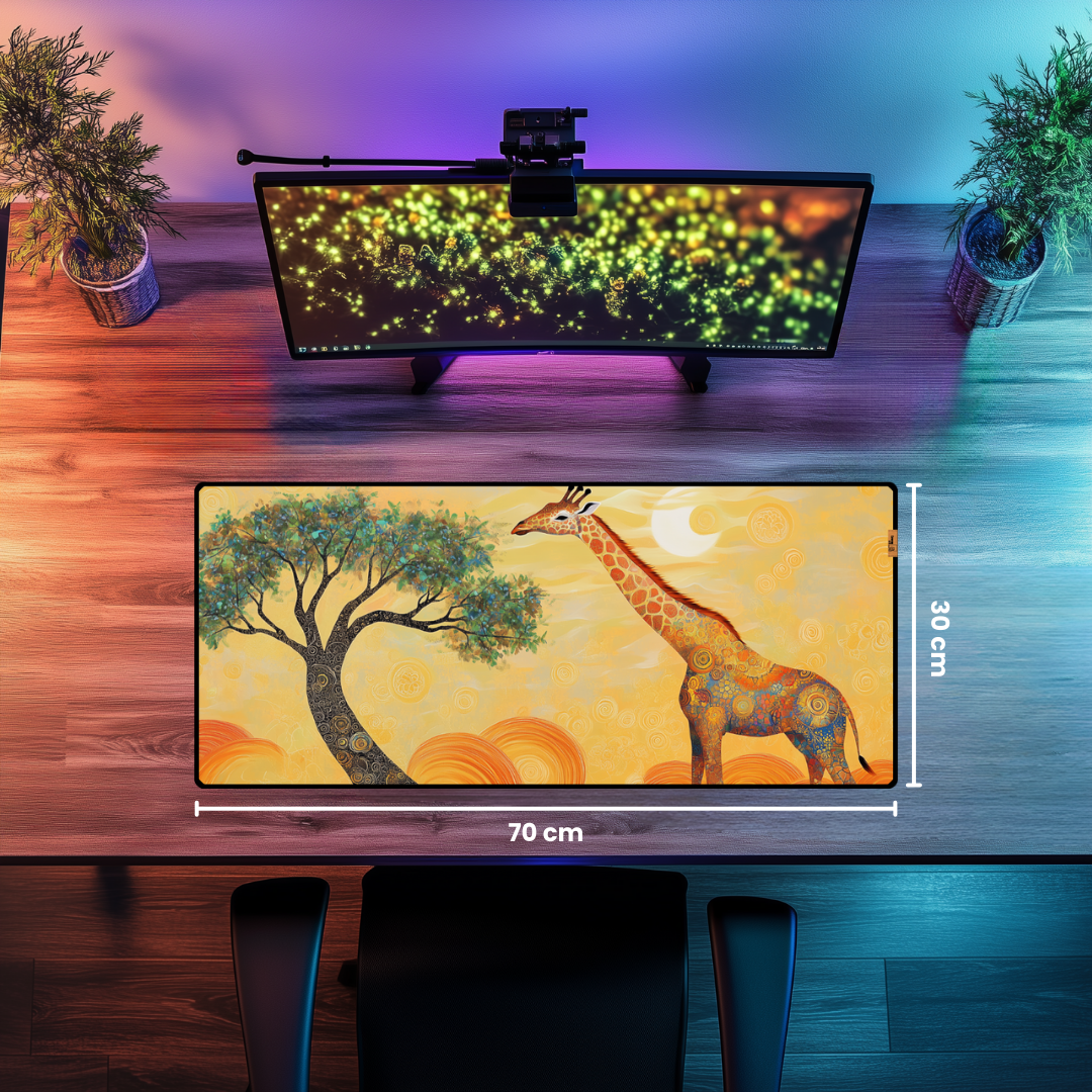 Zürafa - Mouse Pad & Masa Matı