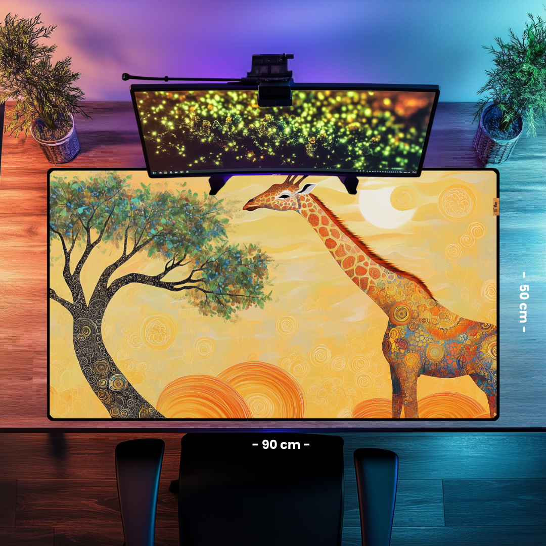 Zürafa - Mouse Pad & Masa Matı