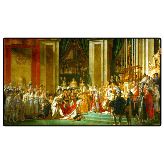 Napolyon'un Taç Giyme Töreni (The Coronation of Napoleon) - Jacques-Louis David - Mouse Pad & Masa Matı