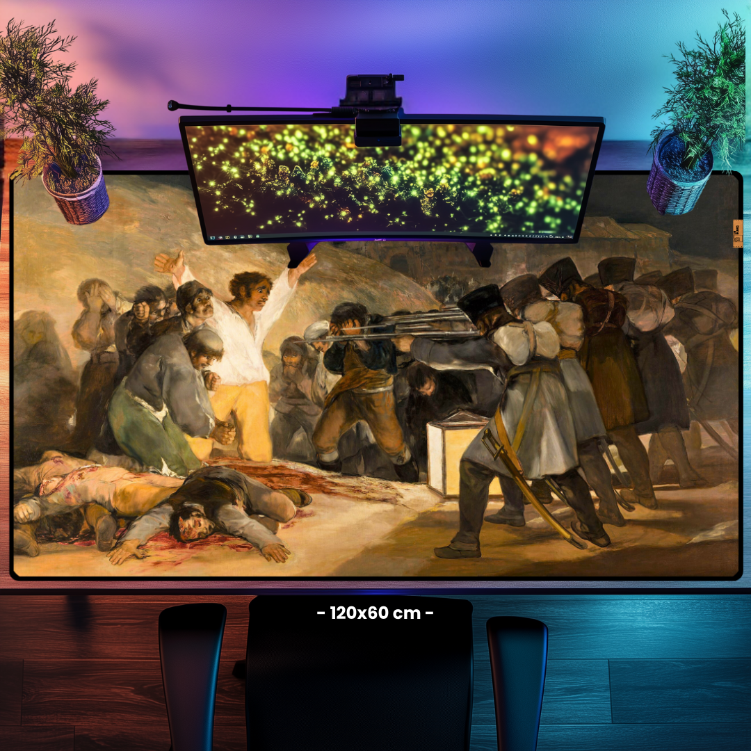 3 Mayıs 1808 (The Third of May,1808) - Francisco Goya - Mouse Pad & Masa Matı