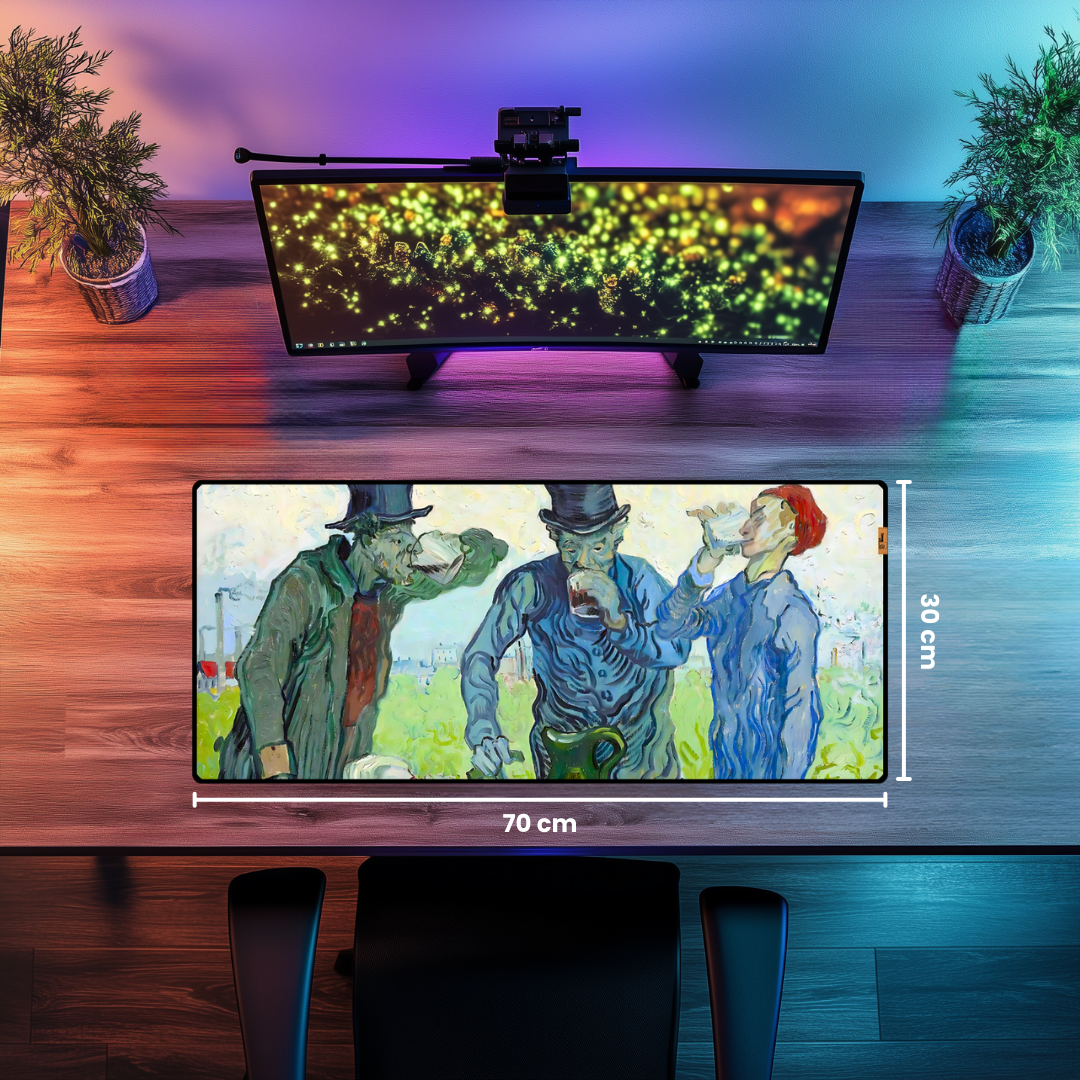 İçenler (The Drinkers) - Vincent van Gogh - Mouse Pad & Masa Matı
