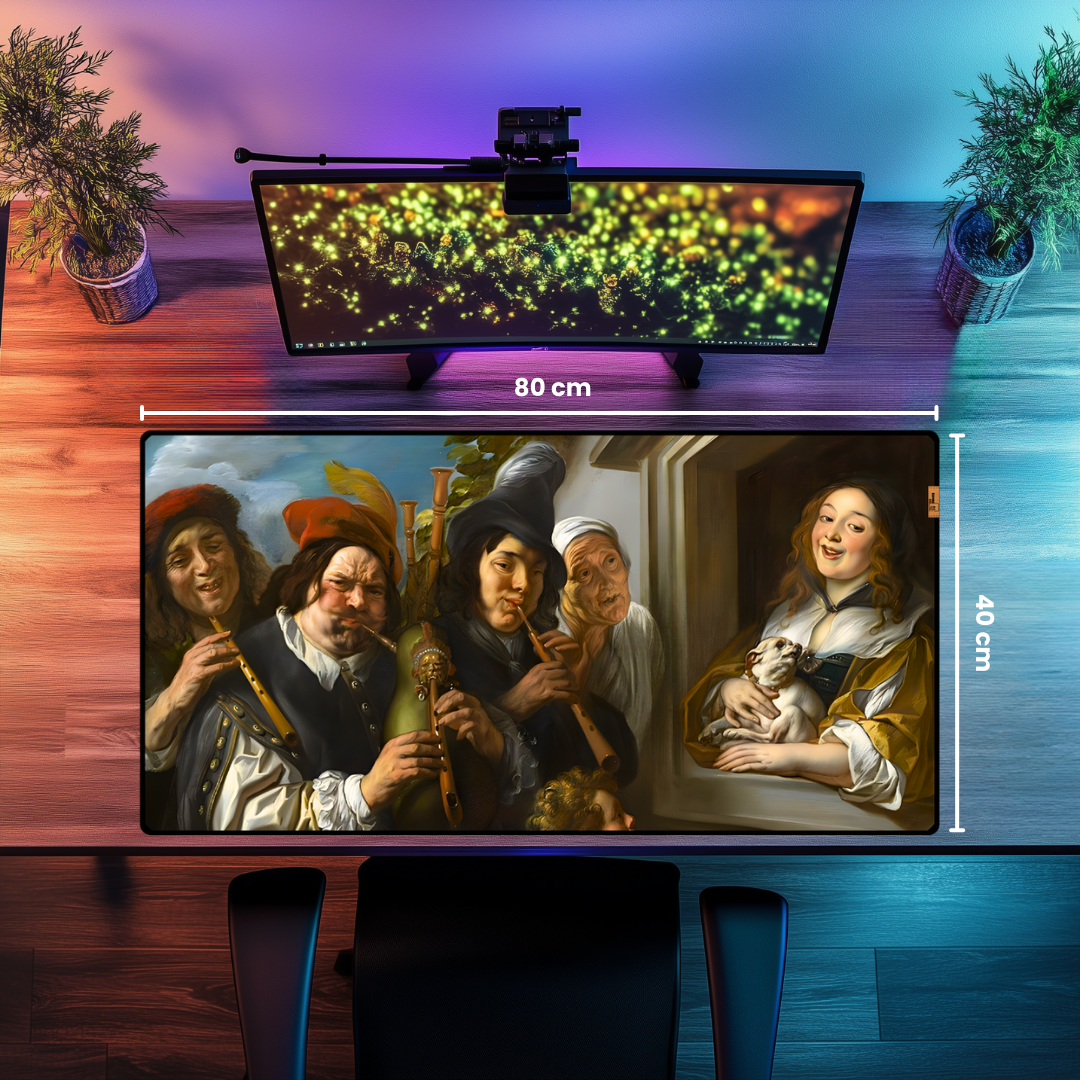 Gece Devriyesi (The Night Watch) - Rembrandt - Gece Devriyesi - Mouse Pad & Masa Matı