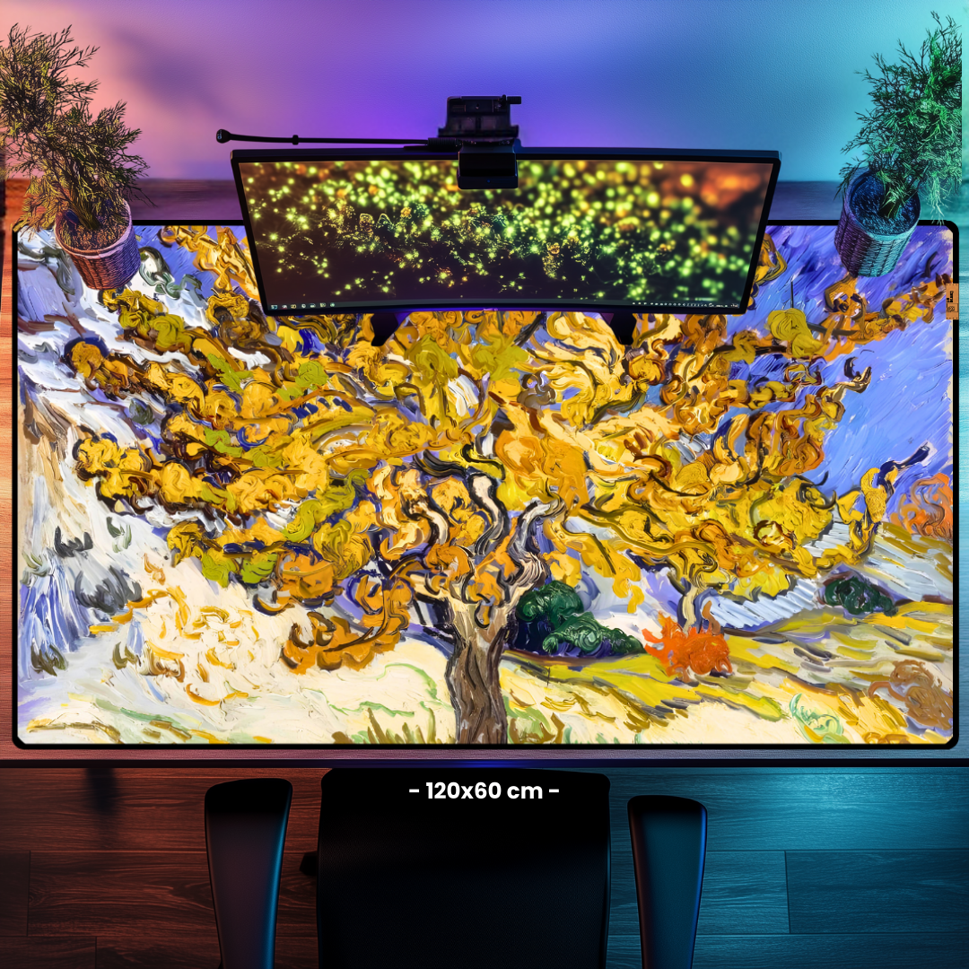 Dut Ağacı (The Mulberry Tree) - Vincent van Gogh - Mouse Pad & Masa Matı