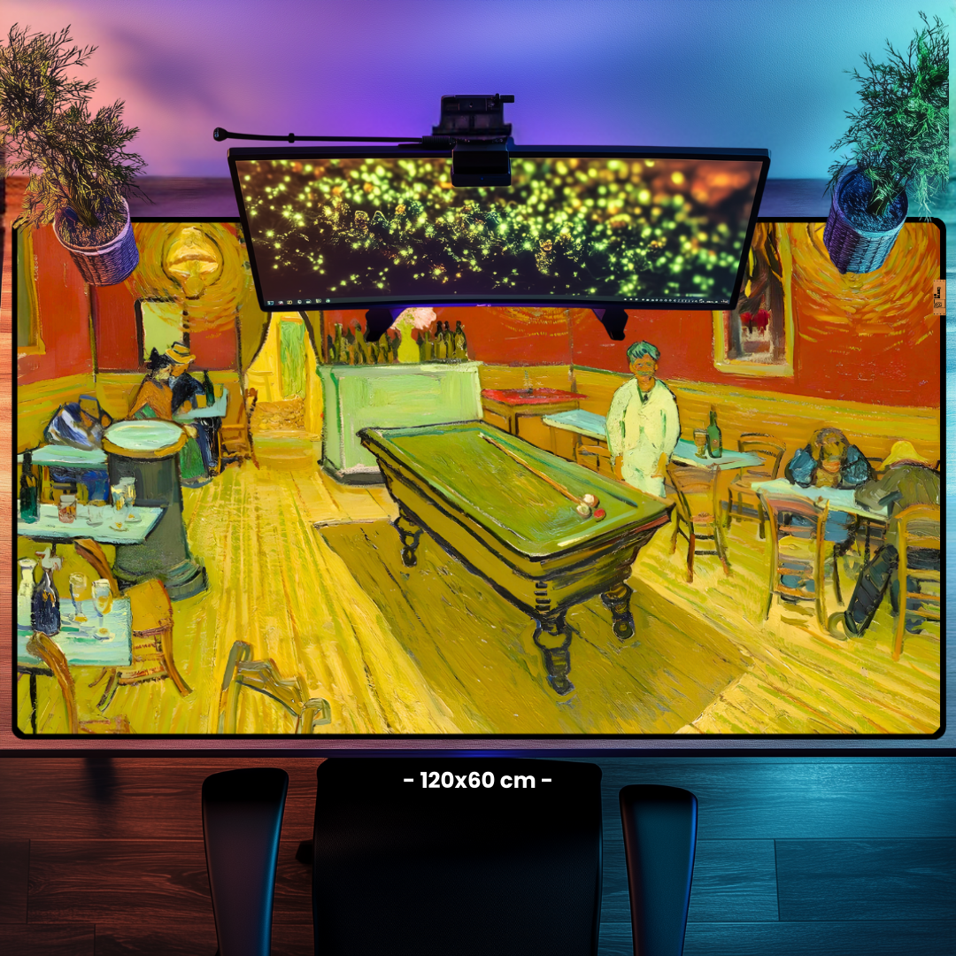 Gece Kahvesi (The Night Café) - Vincent van Gogh - Mouse Pad - Masa Matı