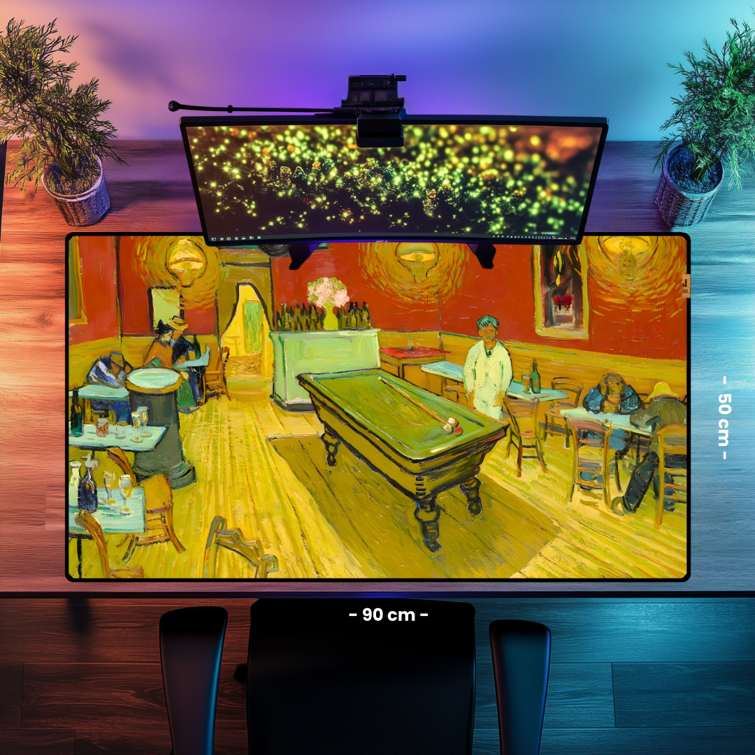 Gece Kahvesi (The Night Café) - Vincent van Gogh - Mouse Pad - Masa Matı