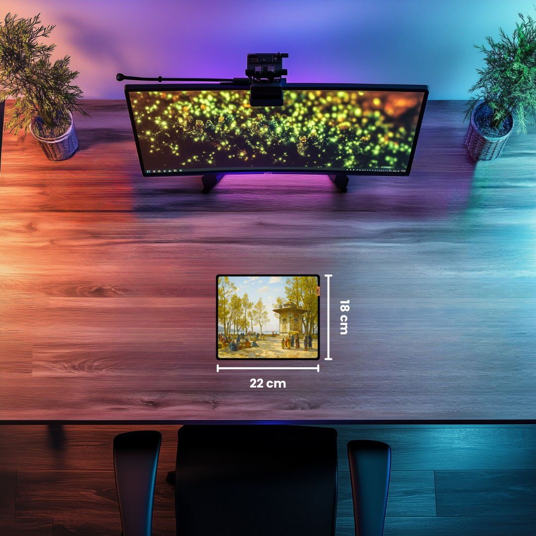İstanbul - Hermann David Salomon Corrodi - Mouse Pad & Masa Matı