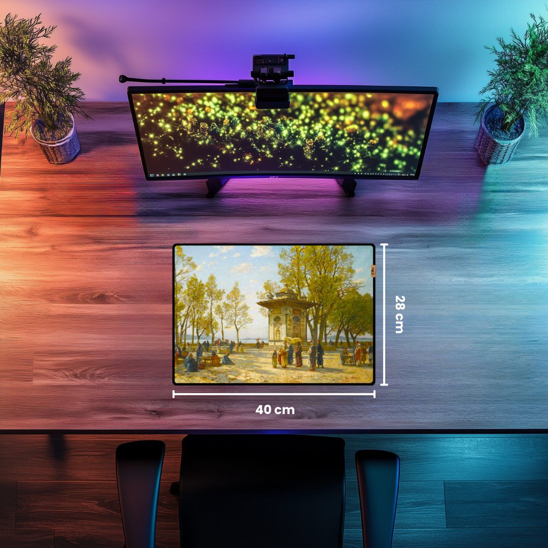İstanbul - Hermann David Salomon Corrodi - Mouse Pad & Masa Matı
