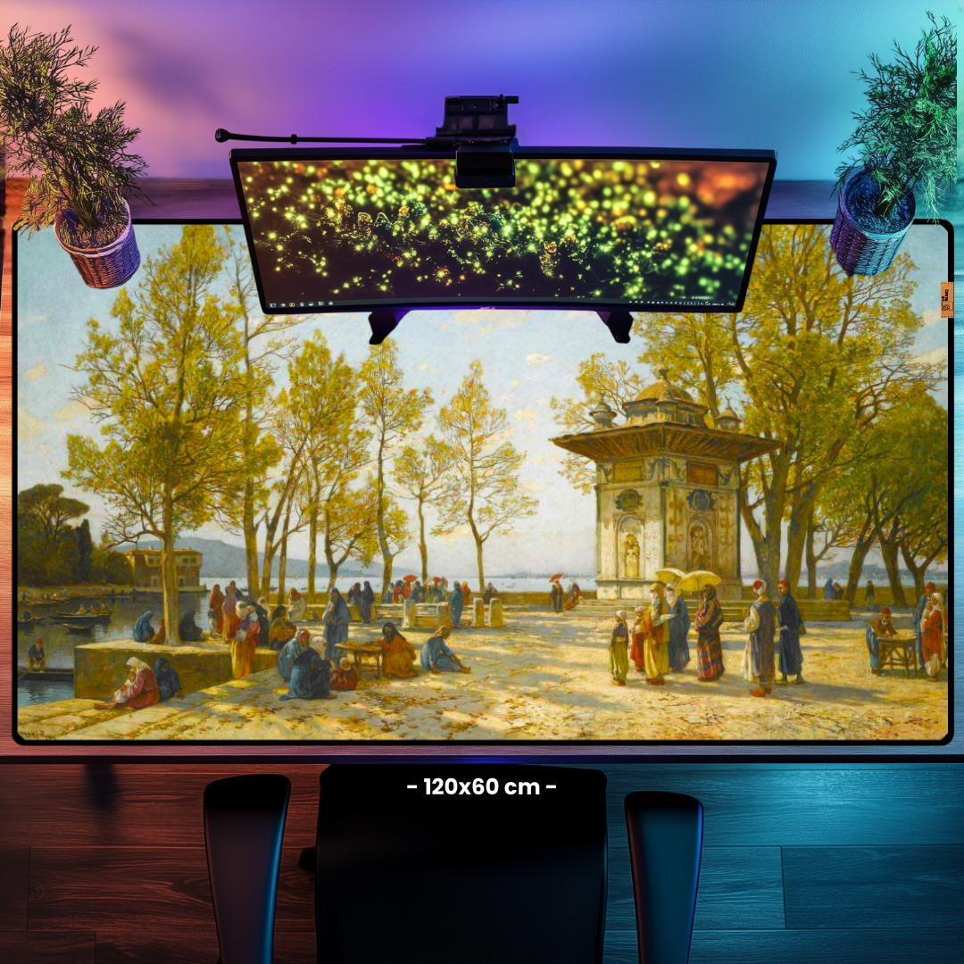 İstanbul - Hermann David Salomon Corrodi - Mouse Pad & Masa Matı