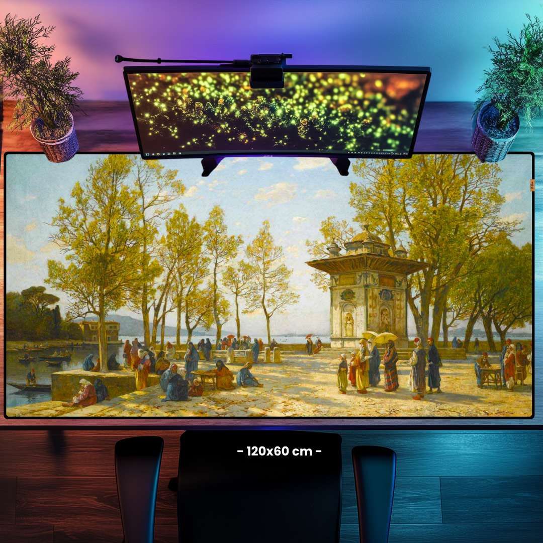 İstanbul - Hermann David Salomon Corrodi - Mouse Pad & Masa Matı