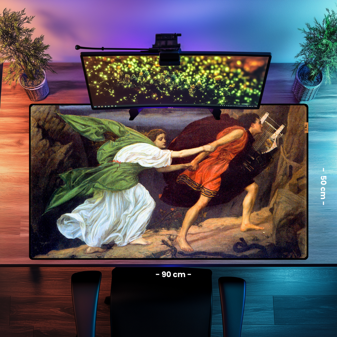 Orpheus ve Eurydice (Orpheus and Eurydice) - Edward Poynter - Mouse Pad & Masa Matı