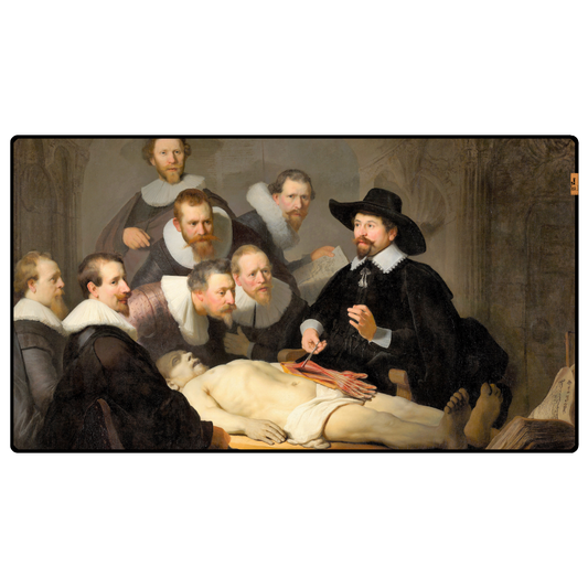 Dr. Nicolaes Tulp'un Anatomi Dersi (The Anatomy Lesson of Dr. Nicolaes Tulp) - Rembrandt - Mouse Pad & Masa Matı