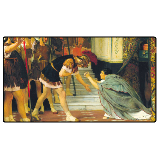 Claudius'un İmparator İlan Edilmesi (Proclaiming Claudius Emperor) - Lawrence Alma Tadema - Mouse Pad & Masa Matı