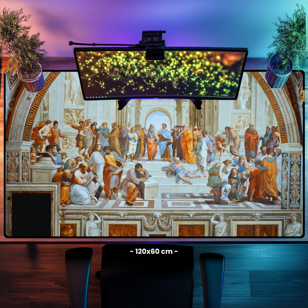 Atina Okulu (The School of Athens) - Raphael - Mouse Pad & Masa Matı