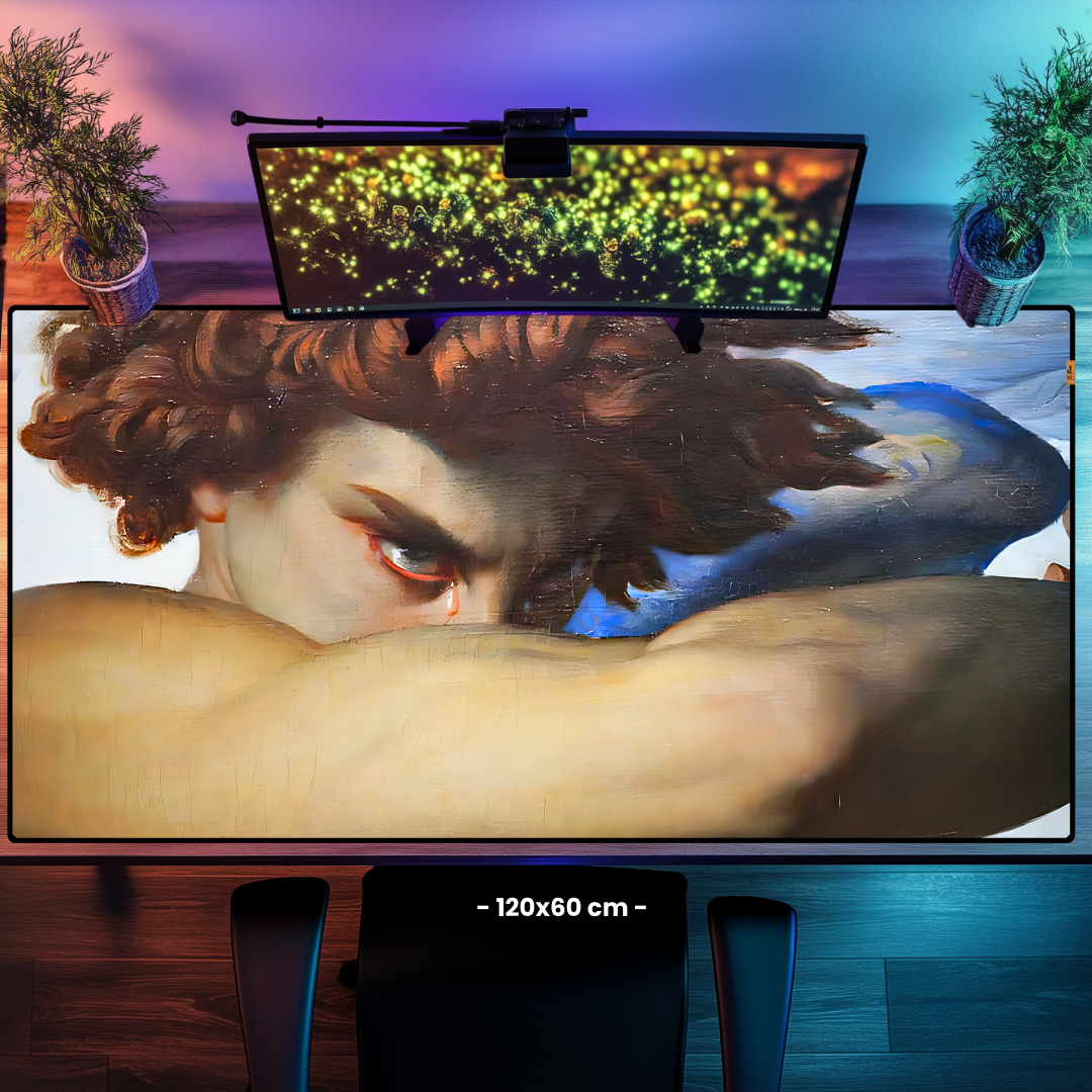 Düşmüş Melek (The Fallen Angel) - Alexandre Cabanel - Mouse Pad & Masa Matı