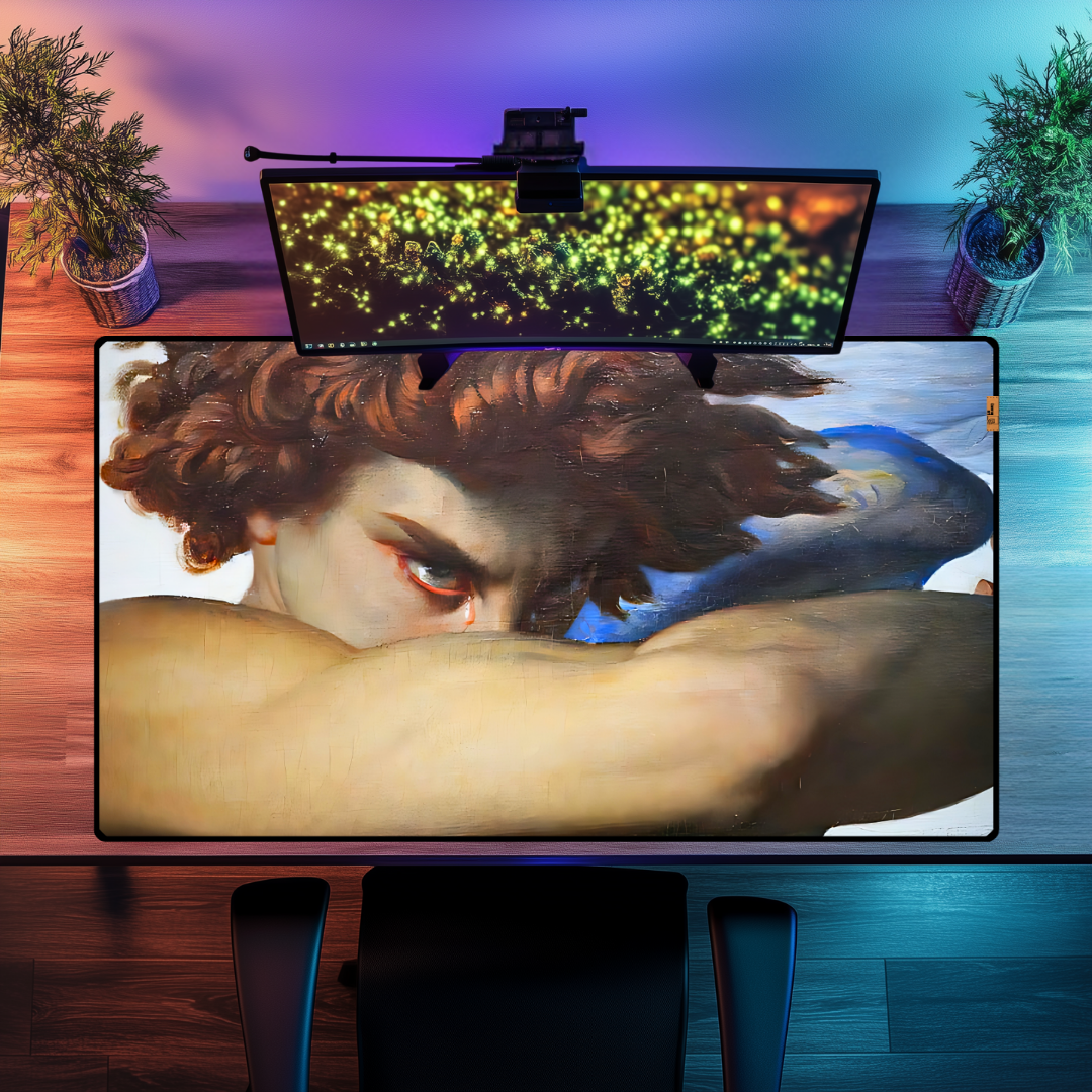 Düşmüş Melek (The Fallen Angel) - Alexandre Cabanel - Mouse Pad & Masa Matı