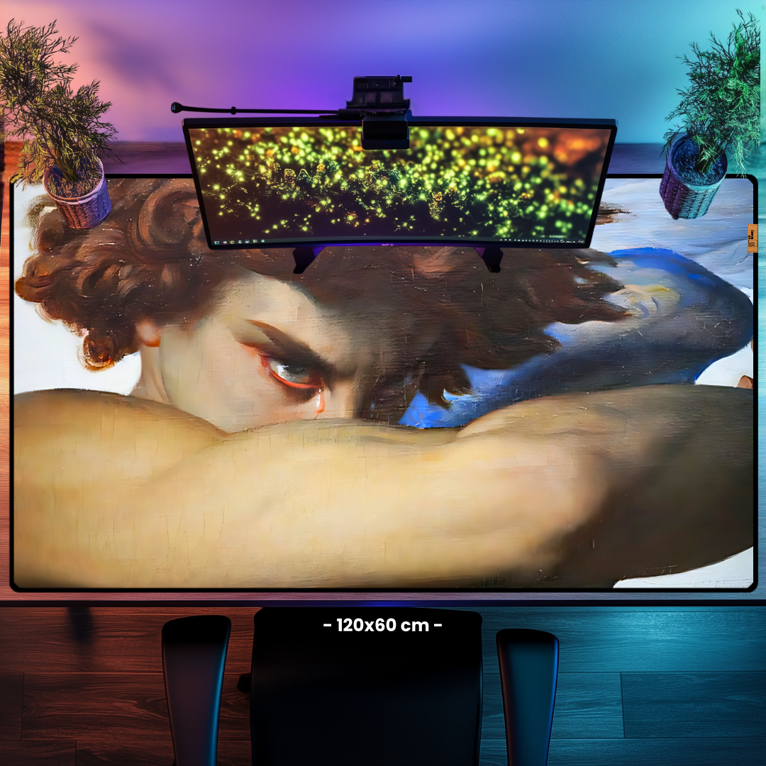 Düşmüş Melek (The Fallen Angel) - Alexandre Cabanel - Mouse Pad & Masa Matı