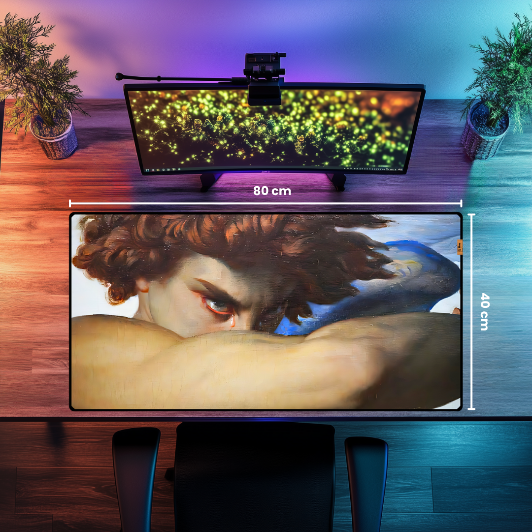 Düşmüş Melek (The Fallen Angel) - Alexandre Cabanel - Mouse Pad & Masa Matı