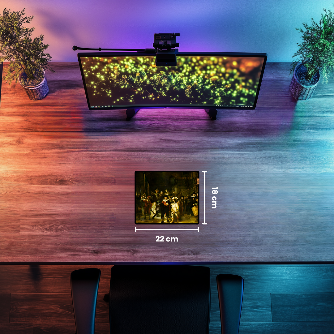 Gece Devriyesi (The Night Watch) - Rembrandt - Gece Devriyesi - Mouse Pad & Masa Matı