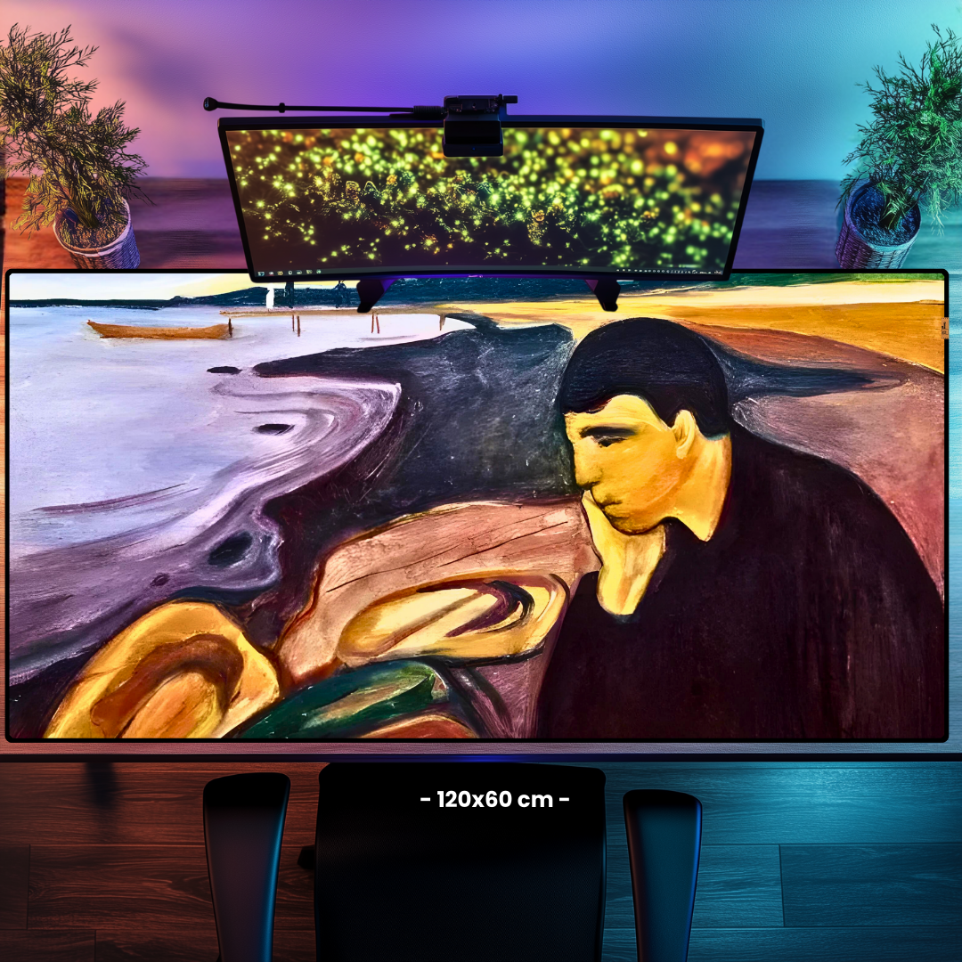 Melankoli (Melancholy) - Edvard Munch - Mouse Pad & Masa Matı