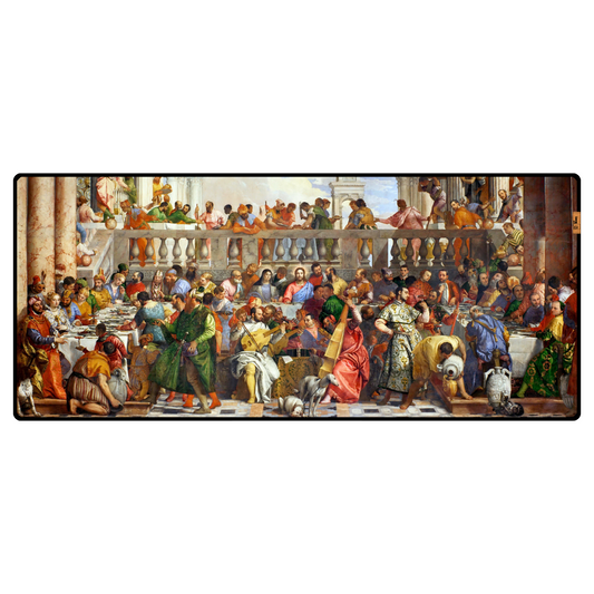 Cana'da Düğün (The Wedding at Cana) – Paolo Veronese - Mouse Pad & Masa Matı