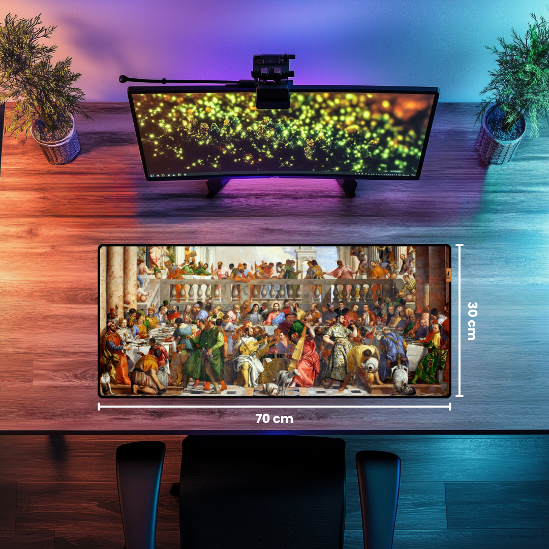 Cana'da Düğün (The Wedding at Cana) – Paolo Veronese - Mouse Pad & Masa Matı