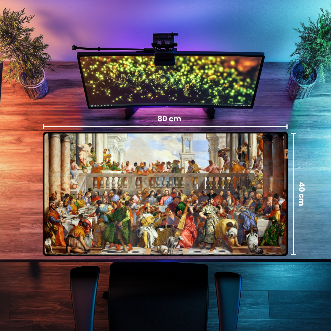 Cana'da Düğün (The Wedding at Cana) – Paolo Veronese - Mouse Pad & Masa Matı