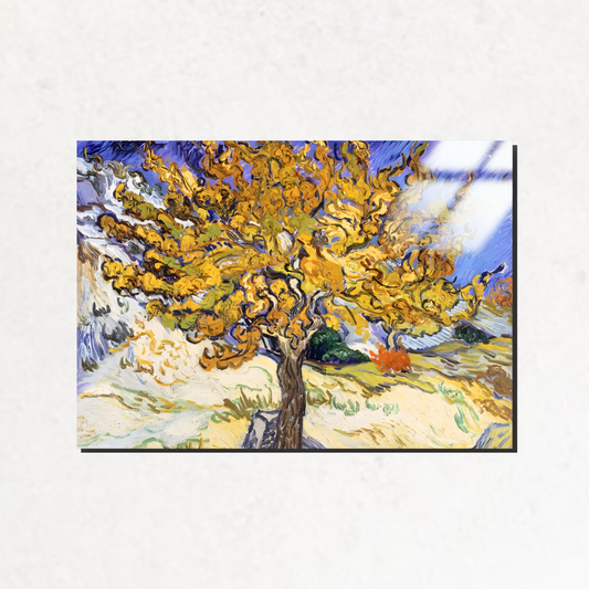 Dut Ağacı (The Mulberry Tree) - Vincent van Gogh - Metal Poster & Tablo