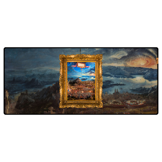 İskender’in Issus Savaşı (Battle of Alexander at Issus) - Altdorfer - Mouse Pad & Masa Matı