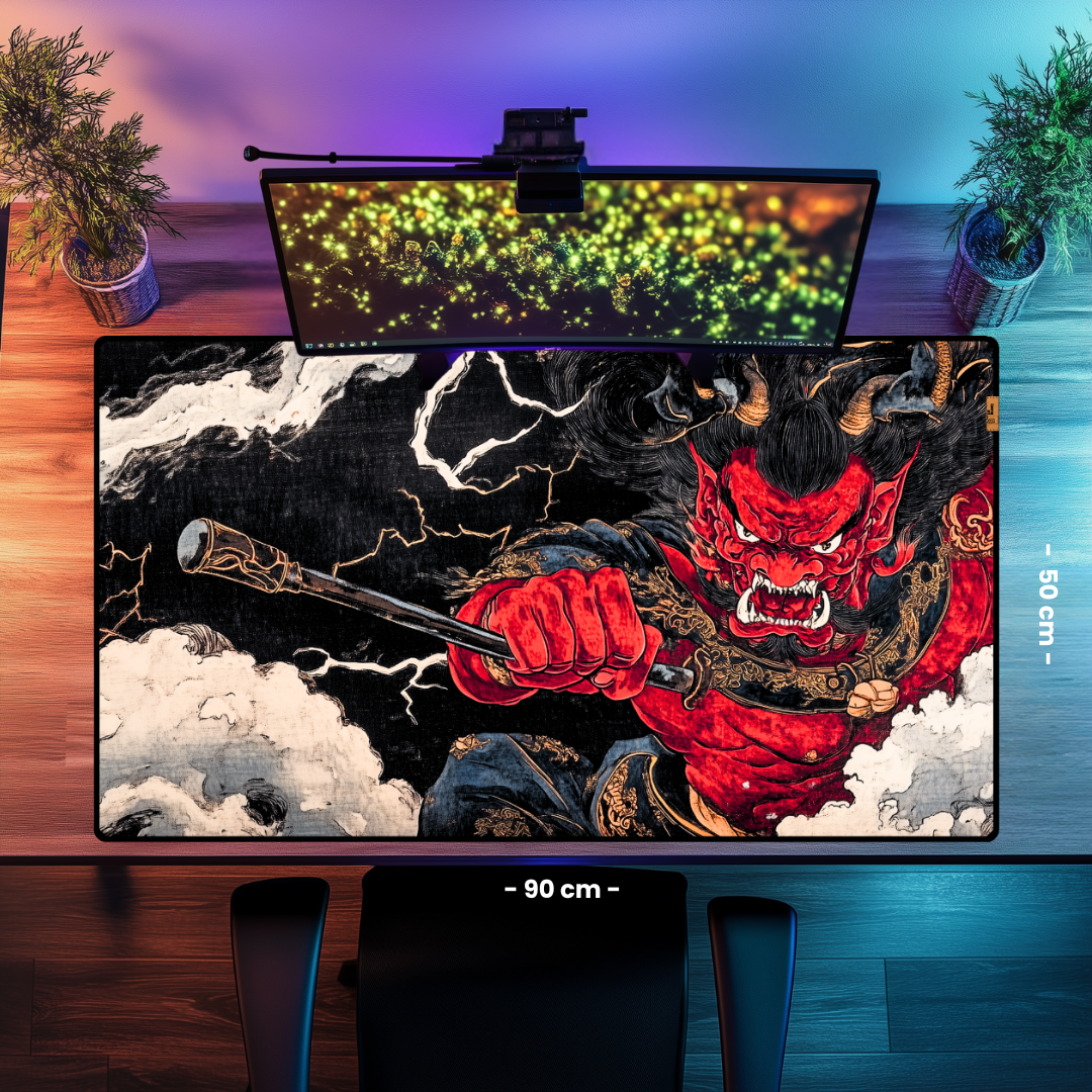 Japon Oni - Mouse Pad & Masa Matı