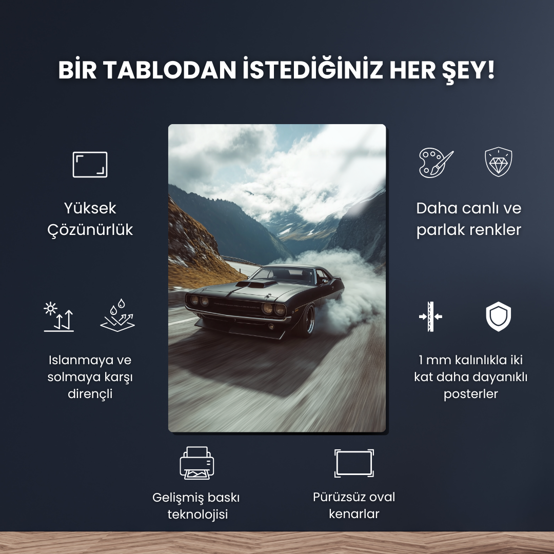 TorqueStorm - Metal Poster & Tablo