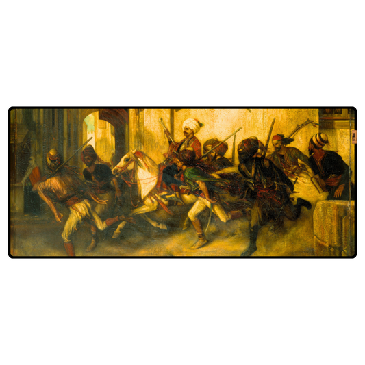 Türk Devriyesi (The Turkish Patrol) - Alexandre-Gabriel Decamps - Cavon art